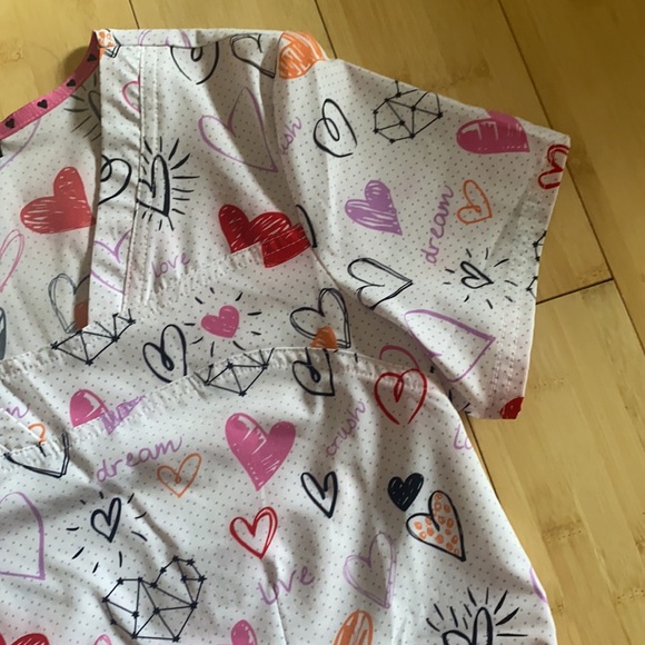 HeartSoul Scrub Top NWOT Small- Nurse, CCA - Picture 4 of 5